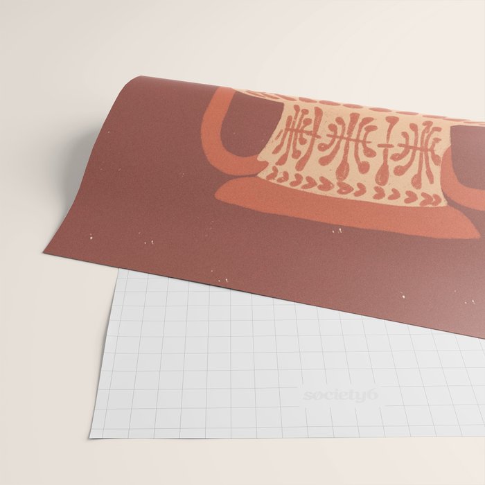 Pegasus vase Wrapping Paper Gallery Image 2