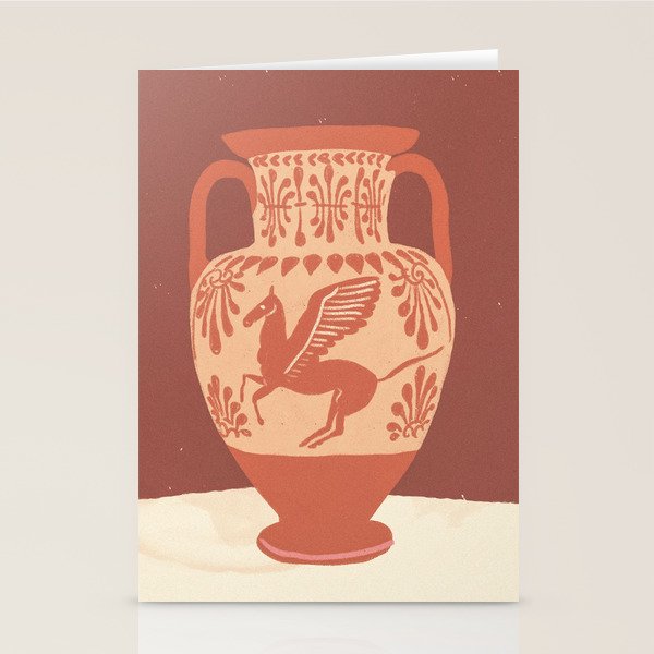 Pegasus vase Stationery Card Gallery Image 2