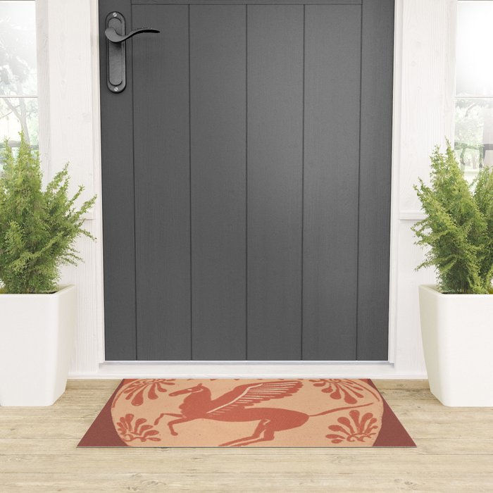 Pegasus vase Welcome Mat Gallery Image 3