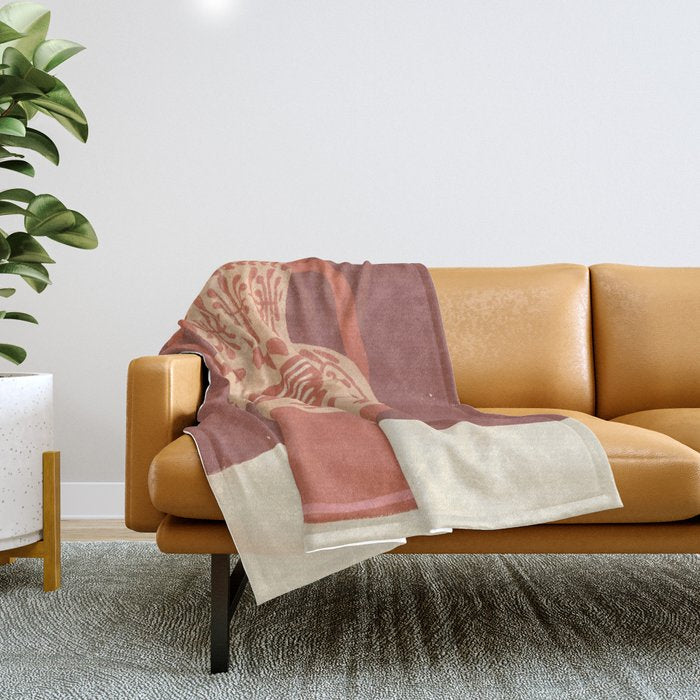 Pegasus vase Throw Blanket Gallery Image 1