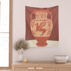 Pegasus vase Wall Tapestry Gallery Image 2