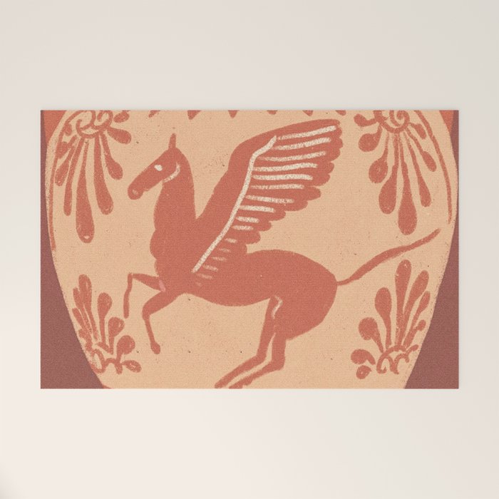 Pegasus vase Welcome Mat Gallery Image 1