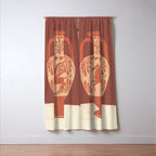 Pegasus vase Window Curtain Gallery Image 3