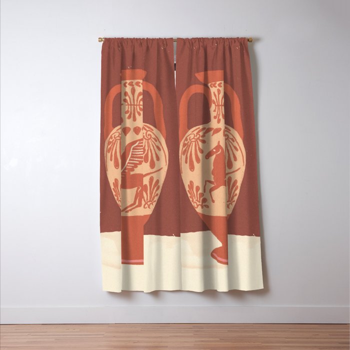 Pegasus vase Window Curtain Gallery Image 3