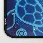 Authentic Aboriginal Artwork - 2 Turtles  Laptop Sleeve Gallery Image 3