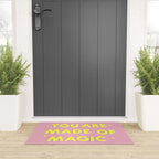 YOU ARE MADE OF MAGIC - typography Welcome Mat Gallery Image 3