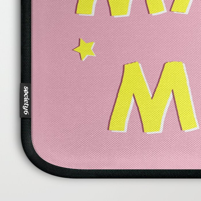 YOU ARE MADE OF MAGIC - typography Laptop Sleeve Gallery Image 3
