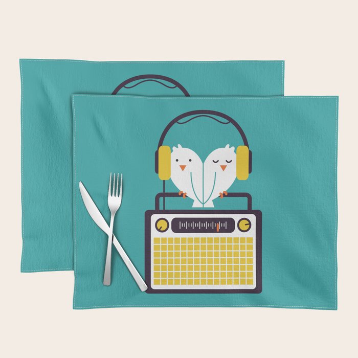 Radio Mode Love Placemat Gallery Image 1
