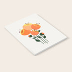 Orange Garden Flowers Notebook Gallery Image 2