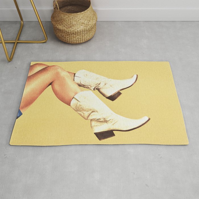 These Boots - Yellow II Rug Gallery Image 1