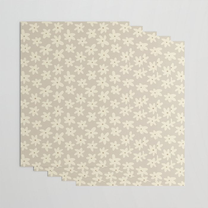 Pastel Daisies Wrapping Paper Gallery Image 3