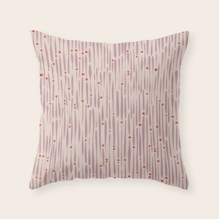 Simple Hand Drawn Pattern #14 Throw Pillow Gallery Image 6