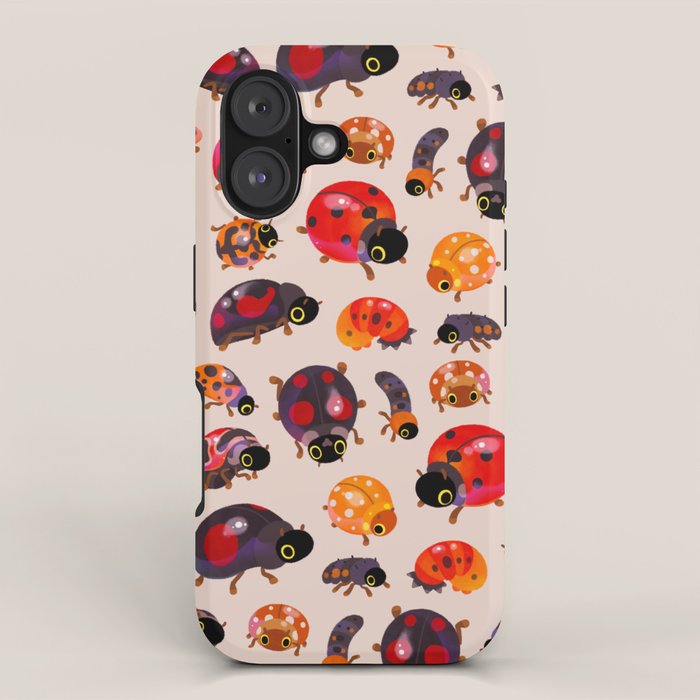 Lady beetles iPhone Case Gallery Image 1