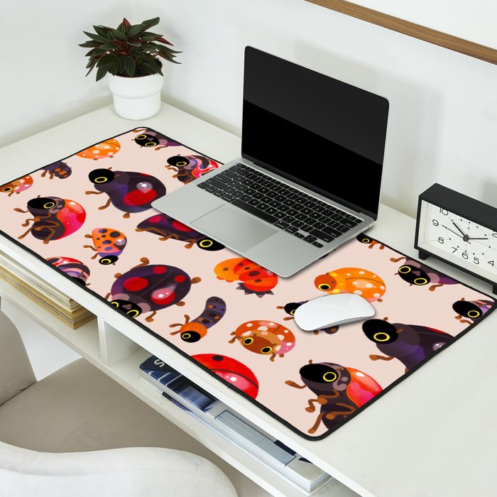 Lady beetles Desk Mat Gallery Image 2