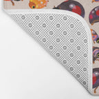 Lady beetles Bath Mat Gallery Image 2