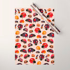 Lady beetles Wrapping Paper Gallery Image 1