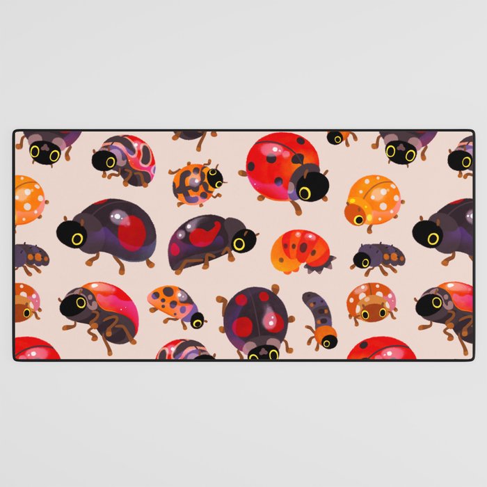 Lady beetles Desk Mat Gallery Image 3