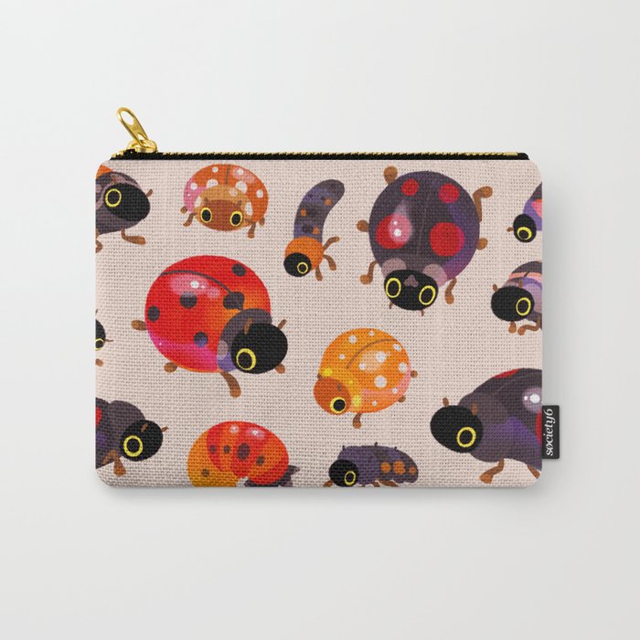 Lady beetles Carry All Pouch Gallery Image 1