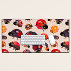 Lady beetles Desk Mat Gallery Image 1