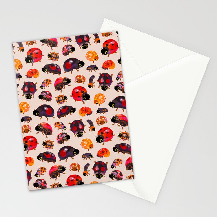 Lady beetles Stationery Card Gallery Image 2
