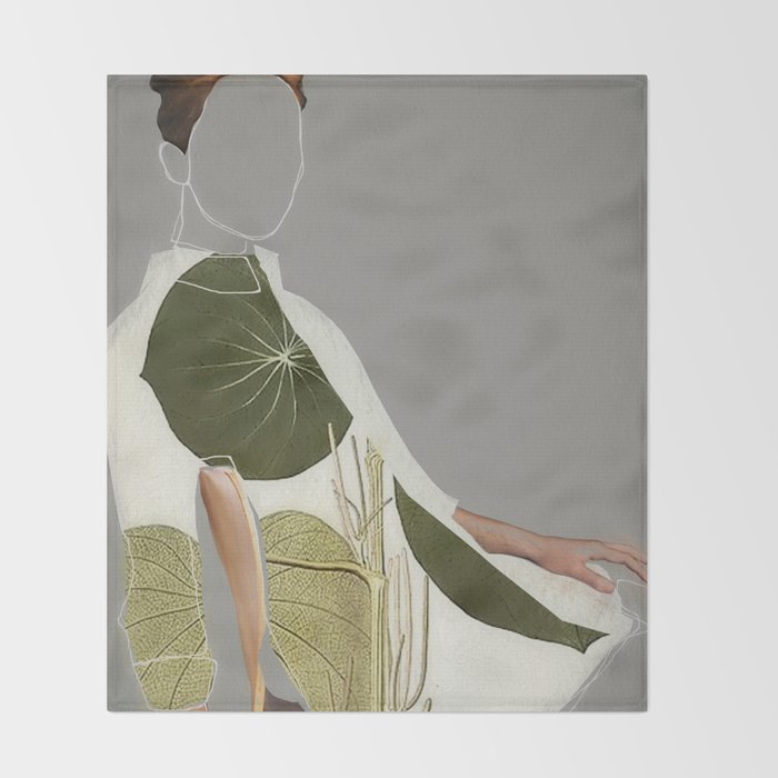 Female Figure 12 Throw Blanket Gallery Image 2