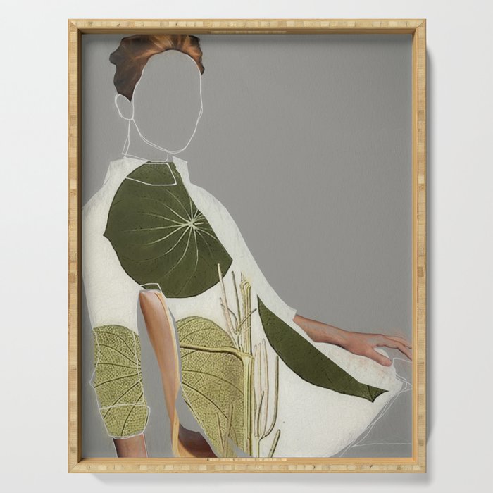 Female Figure 12 Serving Tray Gallery Image 1