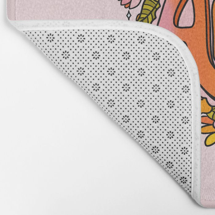 Aries Flowers Bath Mat Gallery Image 2