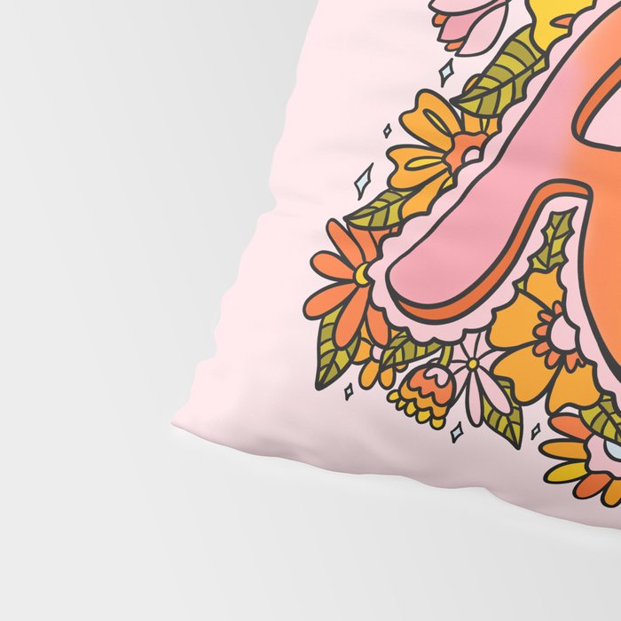 Aries Flowers Pillow Sham Gallery Image 4