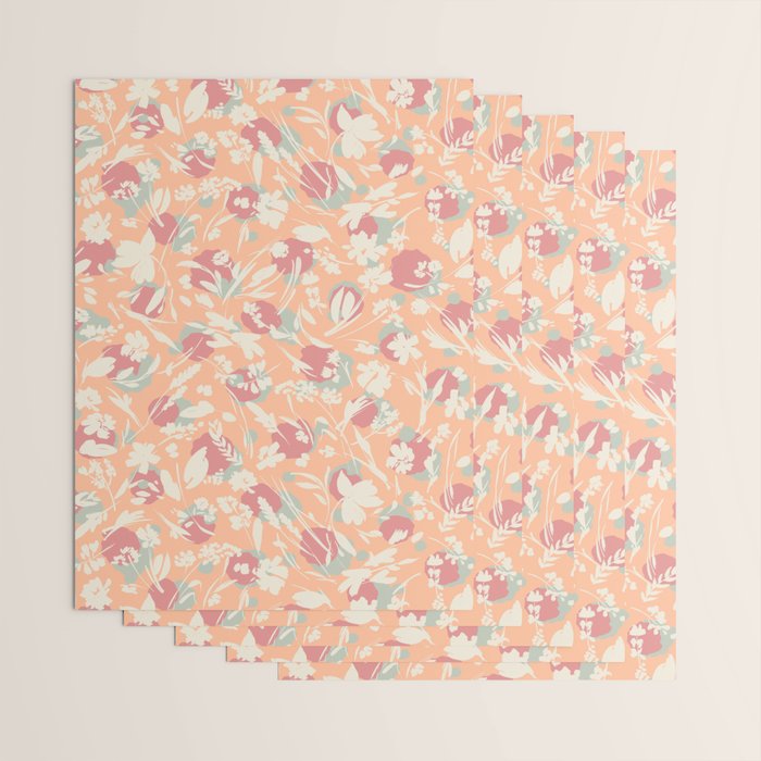Abstract wild garden SM Wrapping Paper Gallery Image 3