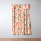 Abstract wild garden SM Window Curtain Gallery Image 3