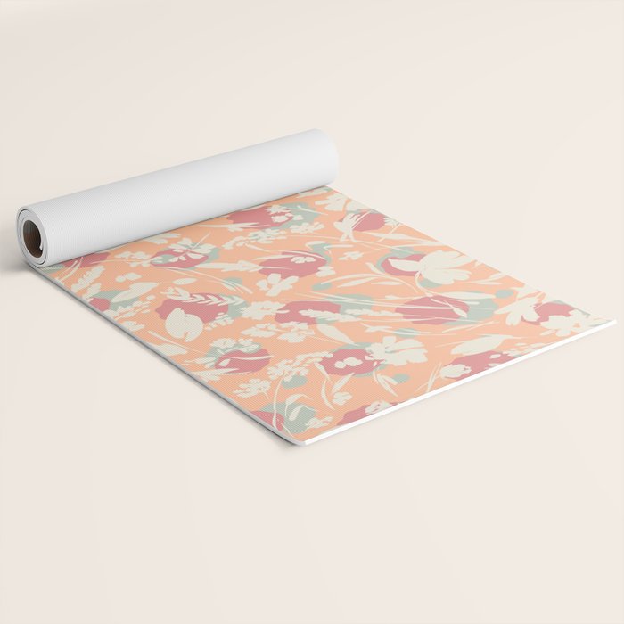 Abstract wild garden SM Yoga Mat Gallery Image 2
