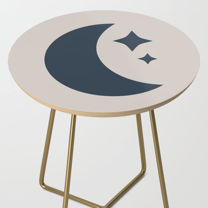 Moon & Stars - Dark Blue Side Table Gallery Image 2