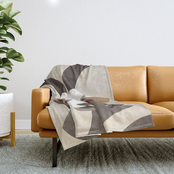 Jacob Sheep Animal Portrait Throw Blanket Gallery Image 1