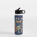 Snake Moth Mushroom  Water Bottle Gallery Image 1
