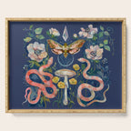 Snake Moth Mushroom  Serving Tray Gallery Image 1