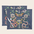 Snake Moth Mushroom  Placemat Gallery Image 1