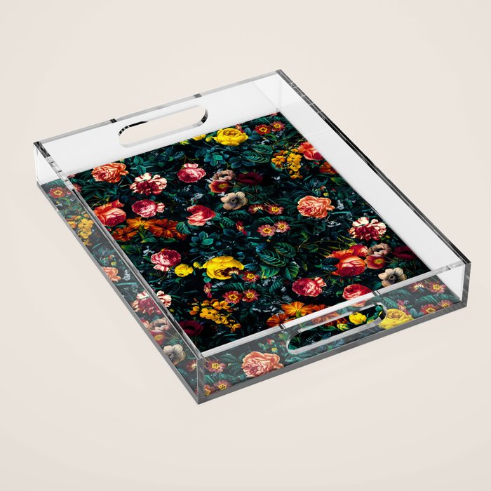 Night Garden XXX Acrylic Tray Gallery Image 1