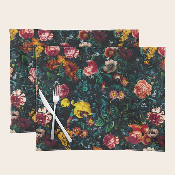 Night Garden XXX Placemat Gallery Image 1