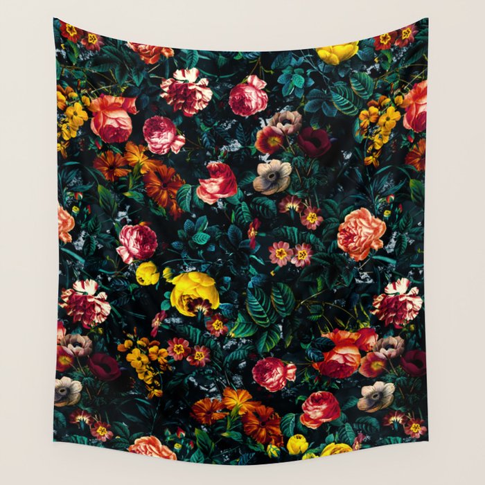 Night Garden XXX Wall Tapestry Gallery Image 1