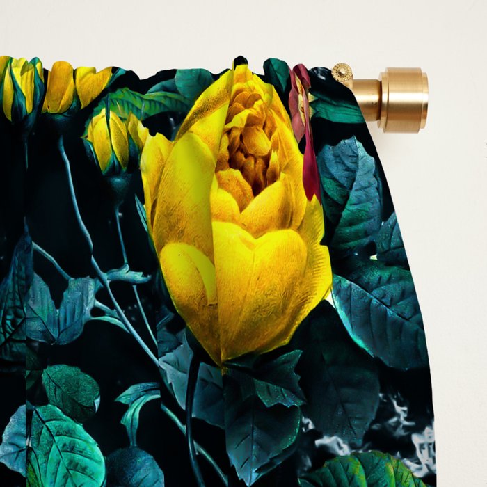 Night Garden XXX Window Curtain Gallery Image 2