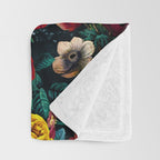 Night Garden XXX Throw Blanket Gallery Image 3
