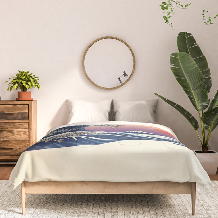 The Great Wave of Pug Comforter Gallery Image 3