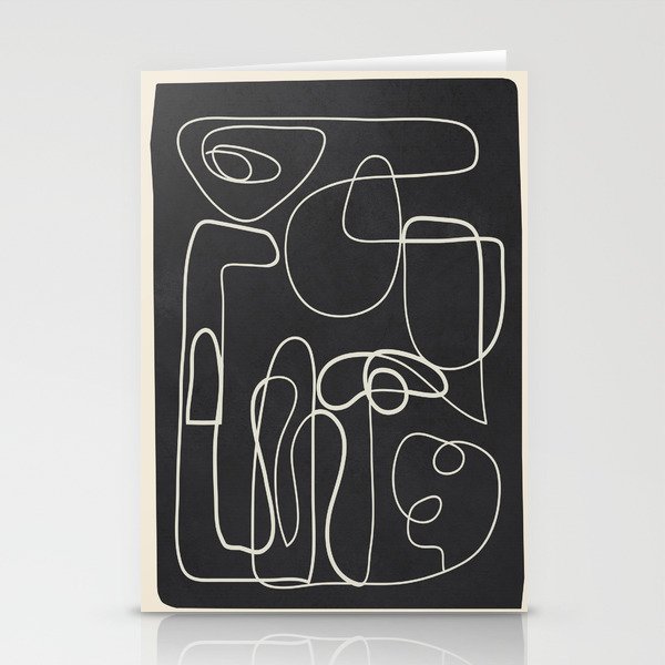 Lines in Space Stationery Card Gallery Image 2