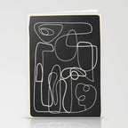 Lines in Space Stationery Card Gallery Image 2