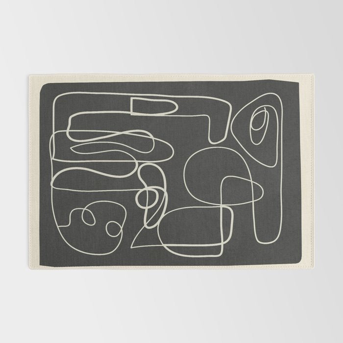 Lines in Space Rug Gallery Image 2