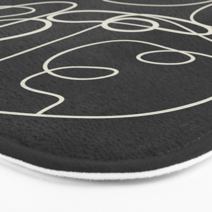 Lines in Space Bath Mat Gallery Image 3