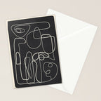 Lines in Space Stationery Card Gallery Image 2
