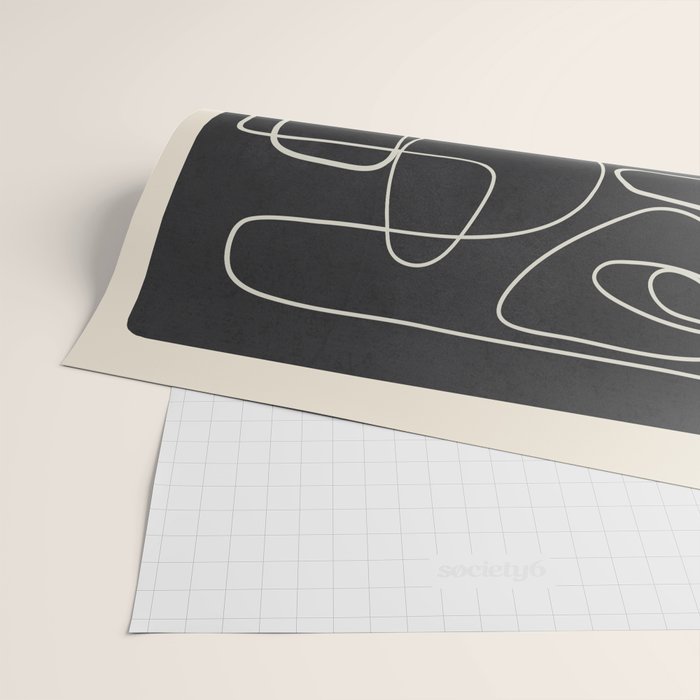 Lines in Space Wrapping Paper Gallery Image 2