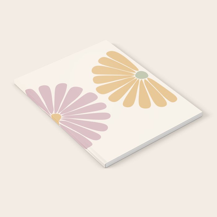 Retro Summer Daisies III Notebook Gallery Image 2