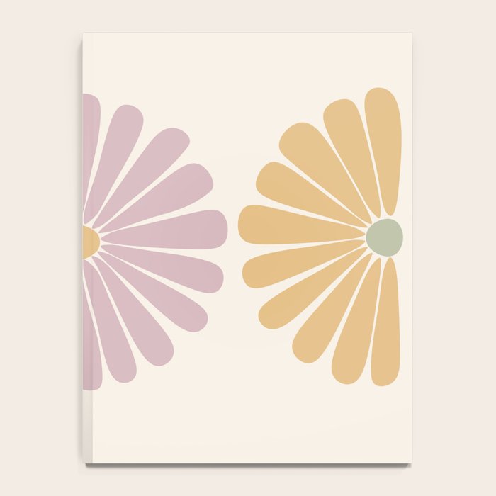 Retro Summer Daisies III Notebook Gallery Image 4